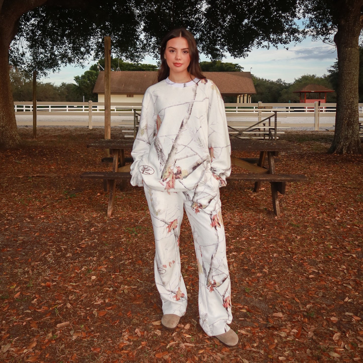 Snow Camo Thermal Long-Sleeve